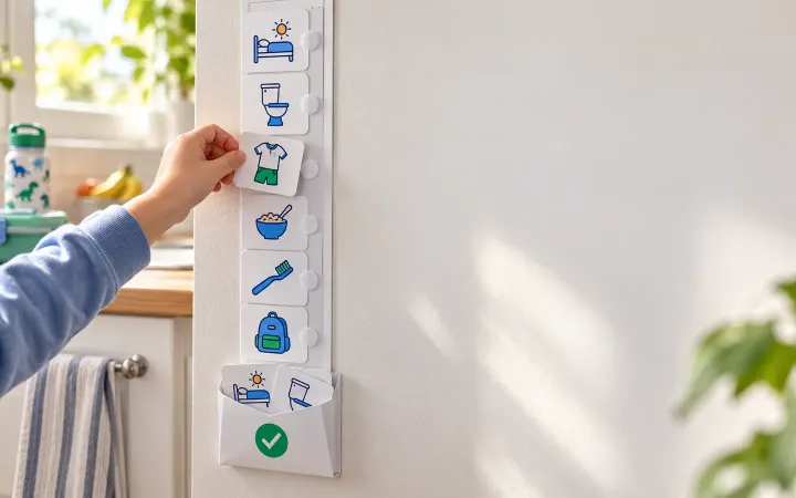 Visueller Tagesplan: So führst du ihn ein – zu Hause, in Kita und Schule