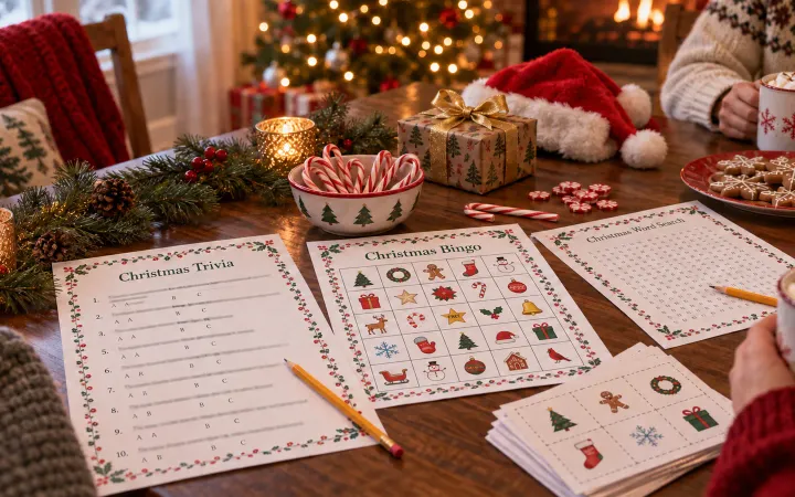 Weihnachtsfeier Spiele: 30 Ideen für Firma, Familie & Kinder