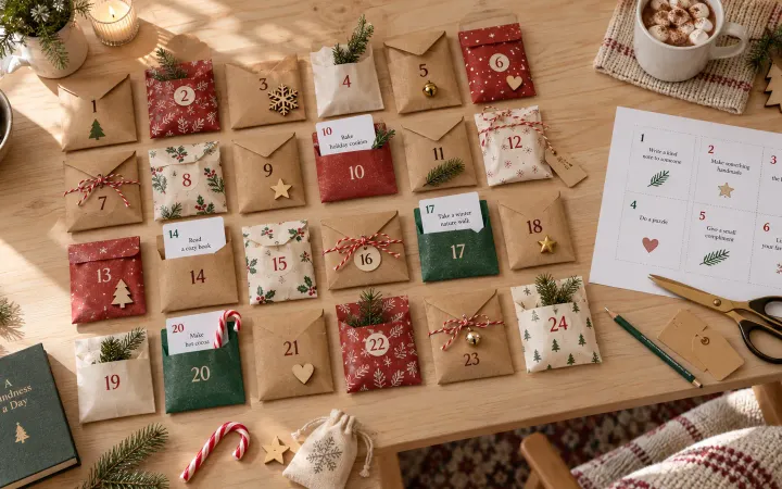 Adventskalender-Ideen: 24-Tage-Plan für Kinder, Paare & Familie