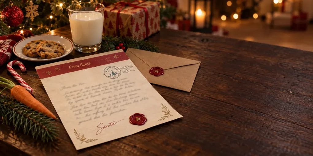 Letter from Santa Ideas: What to Write, 15 Examples and How to Make It Look Real