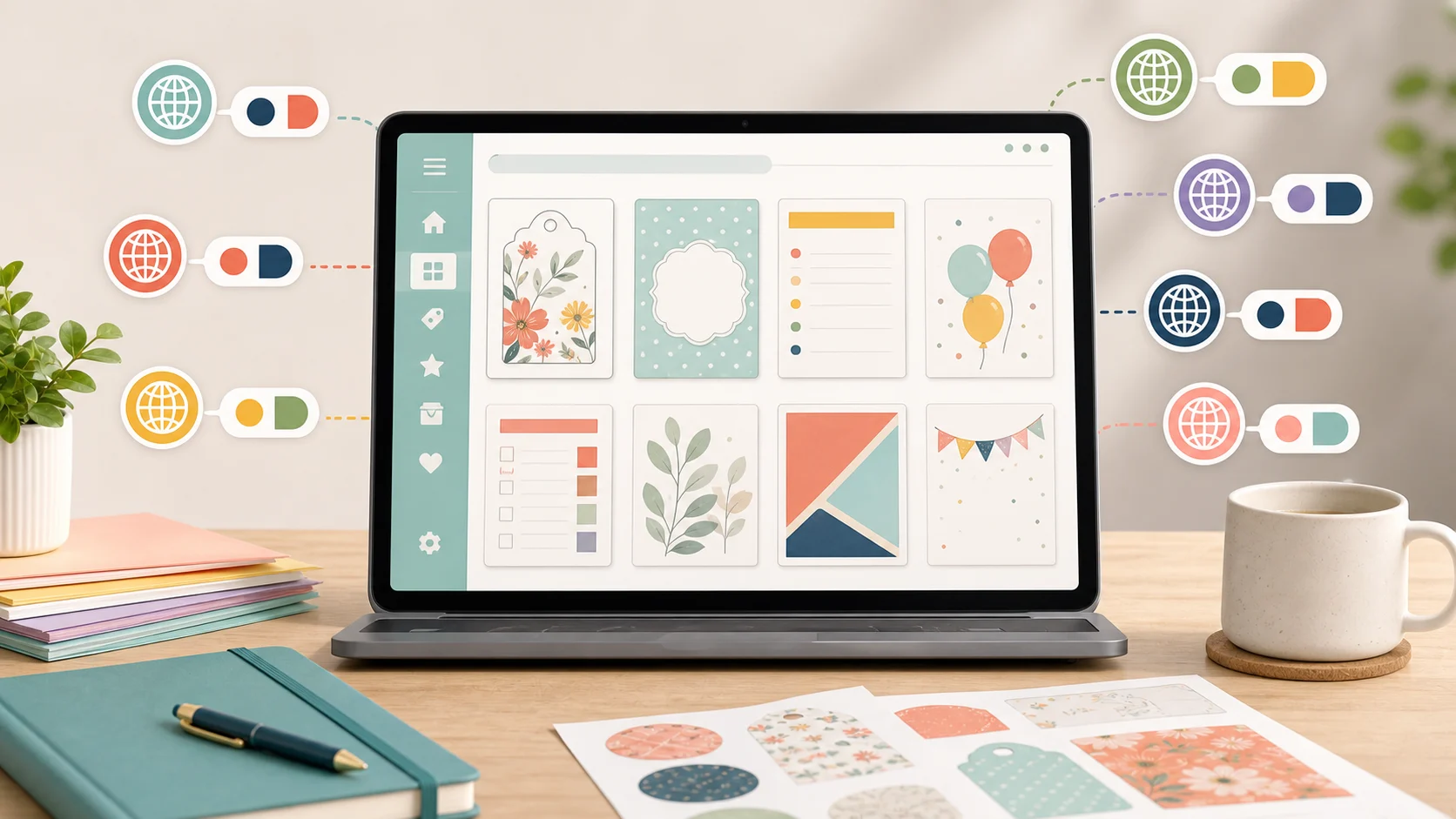 PrintMigo available in 7 languages